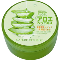 スージング & モイスチャーALゲル(アロエベラ葉エキス配合)